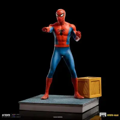 Statue spider man animated 60s 1/10
